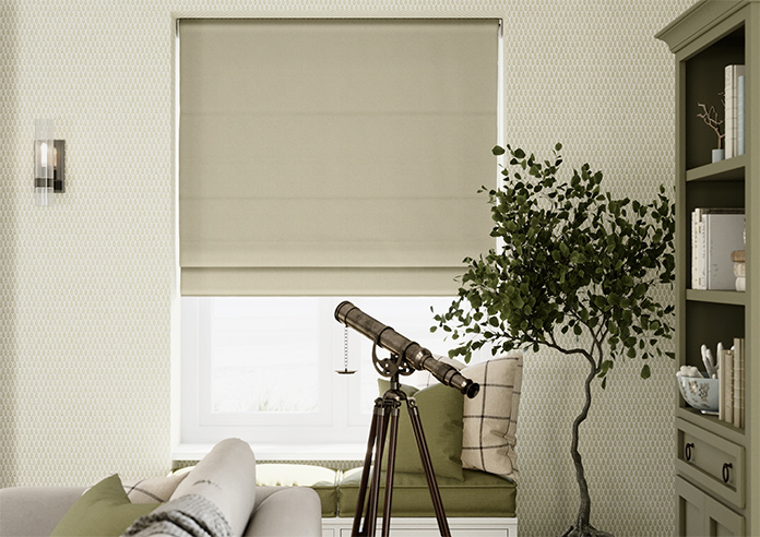 Blenheim, Cornsilk - Twist&Fit Roman Blind - Image 3